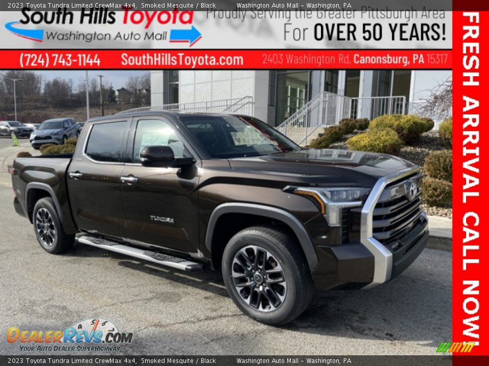 2023 Toyota Tundra Limited CrewMax 4x4 Smoked Mesquite / Black Photo #1