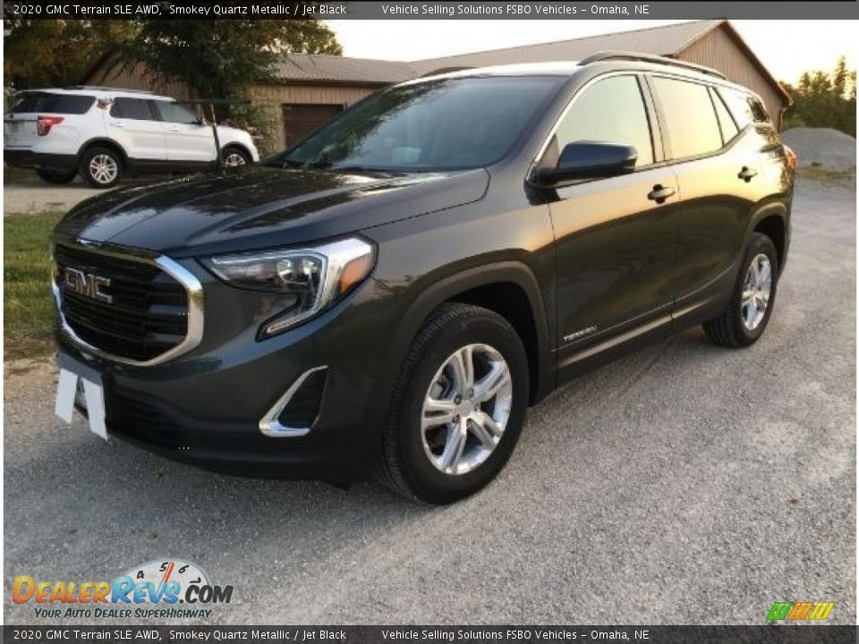 2020 GMC Terrain SLE AWD Smokey Quartz Metallic / Jet Black Photo #1