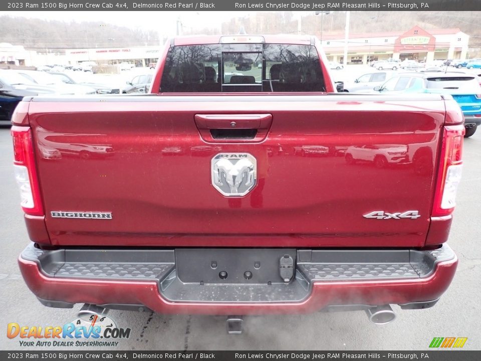 2023 Ram 1500 Big Horn Crew Cab 4x4 Delmonico Red Pearl / Black Photo #4