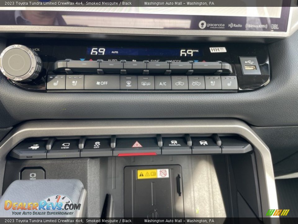 Controls of 2023 Toyota Tundra Limited CrewMax 4x4 Photo #13
