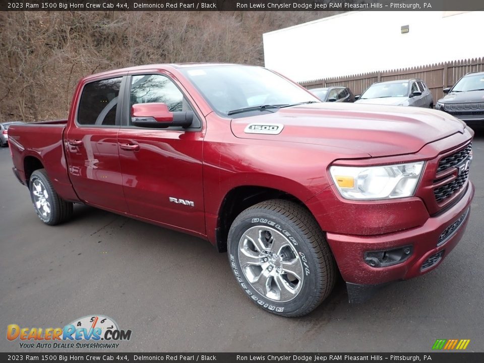 Front 3/4 View of 2023 Ram 1500 Big Horn Crew Cab 4x4 Photo #8