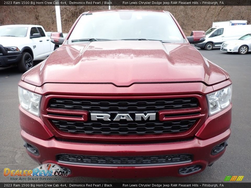 Delmonico Red Pearl 2023 Ram 1500 Big Horn Crew Cab 4x4 Photo #9