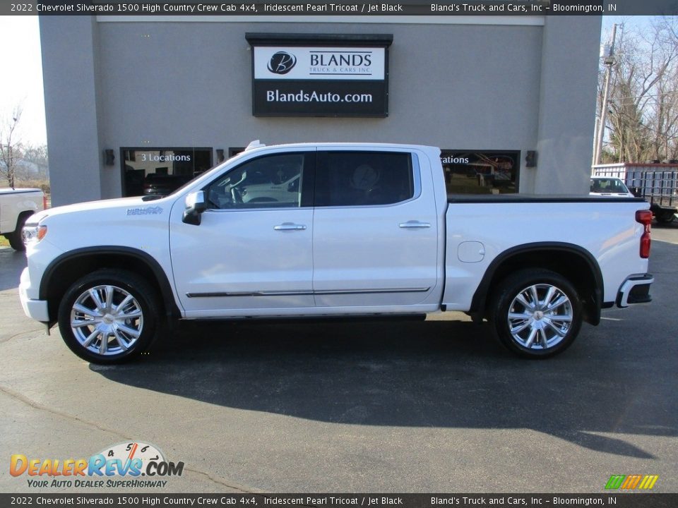 2022 Chevrolet Silverado 1500 High Country Crew Cab 4x4 Iridescent Pearl Tricoat / Jet Black Photo #1