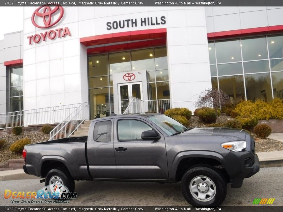 2022 Toyota Tacoma SR Access Cab 4x4 Magnetic Gray Metallic / Cement Gray Photo #2