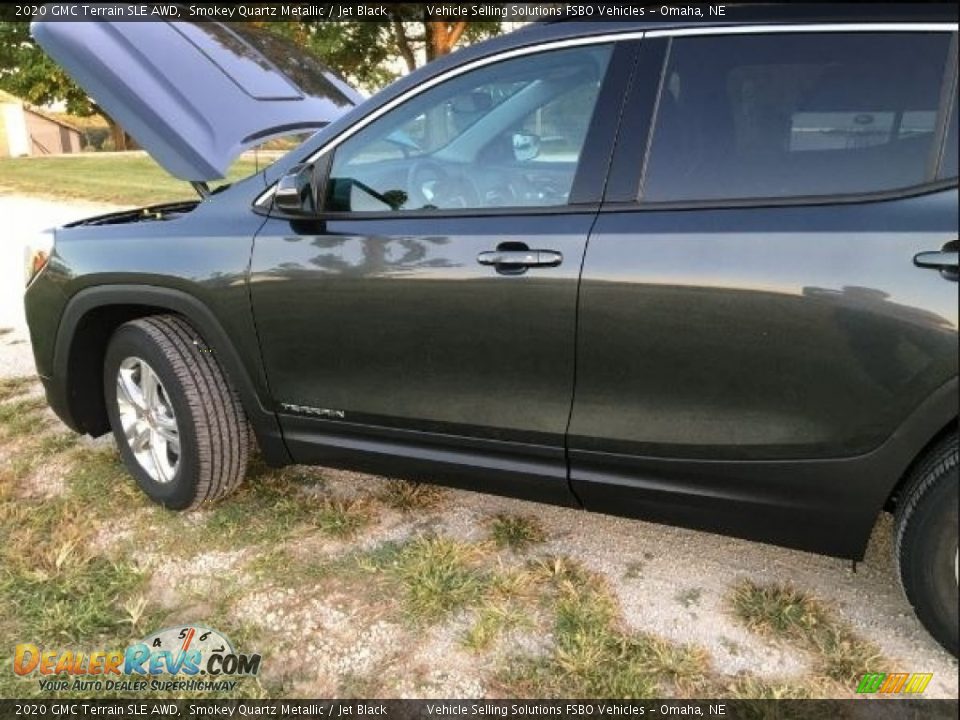 2020 GMC Terrain SLE AWD Smokey Quartz Metallic / Jet Black Photo #12