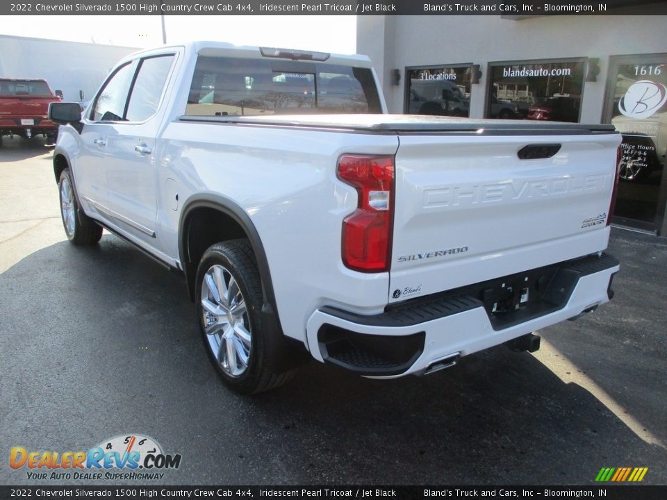 2022 Chevrolet Silverado 1500 High Country Crew Cab 4x4 Iridescent Pearl Tricoat / Jet Black Photo #3