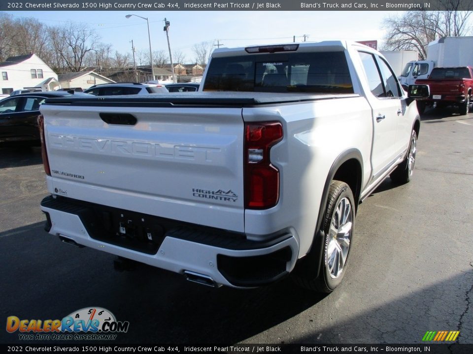 2022 Chevrolet Silverado 1500 High Country Crew Cab 4x4 Iridescent Pearl Tricoat / Jet Black Photo #4