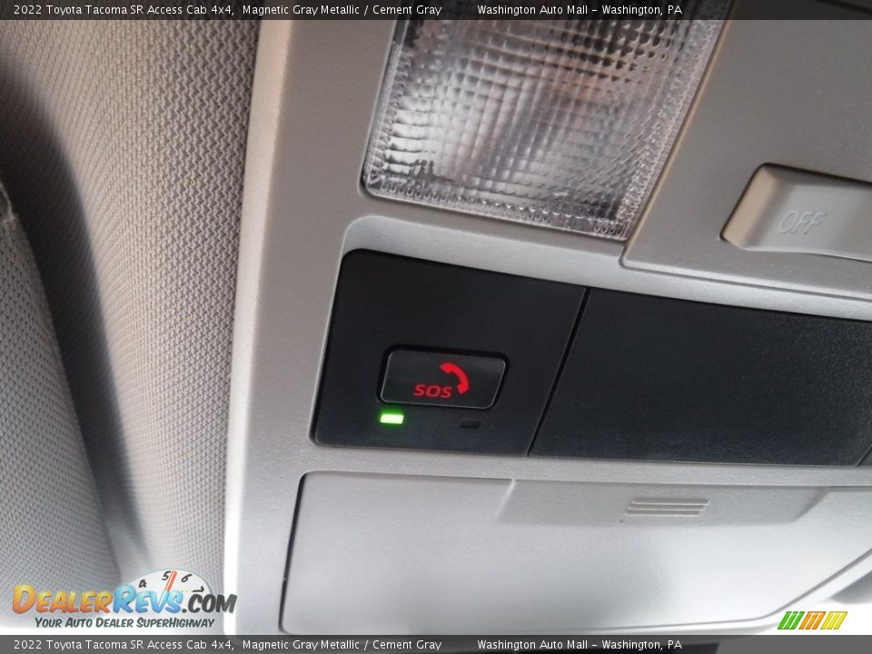 2022 Toyota Tacoma SR Access Cab 4x4 Magnetic Gray Metallic / Cement Gray Photo #7