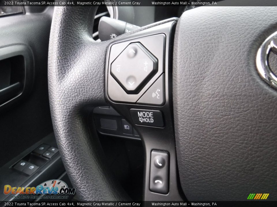 2022 Toyota Tacoma SR Access Cab 4x4 Magnetic Gray Metallic / Cement Gray Photo #9