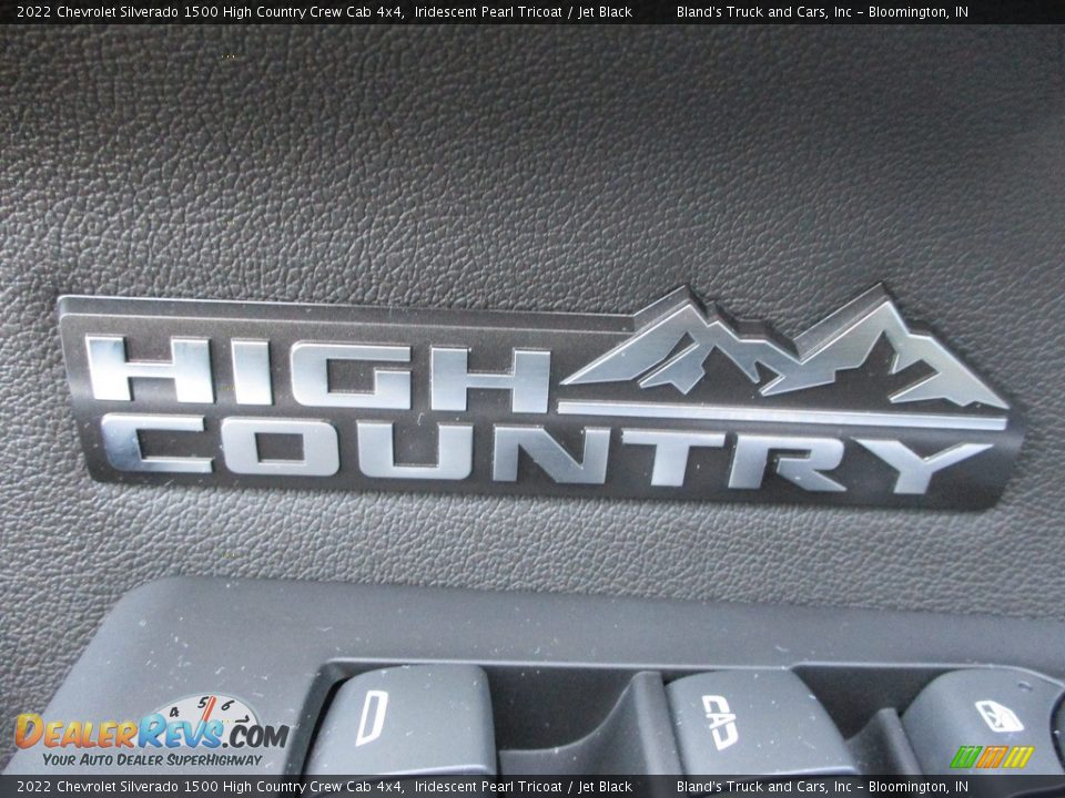 2022 Chevrolet Silverado 1500 High Country Crew Cab 4x4 Iridescent Pearl Tricoat / Jet Black Photo #12