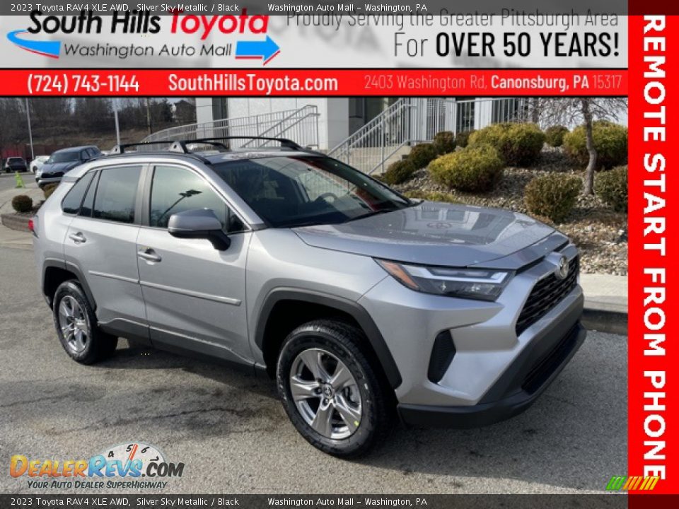 2023 Toyota RAV4 XLE AWD Silver Sky Metallic / Black Photo #1