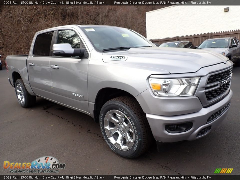 Front 3/4 View of 2023 Ram 1500 Big Horn Crew Cab 4x4 Photo #8