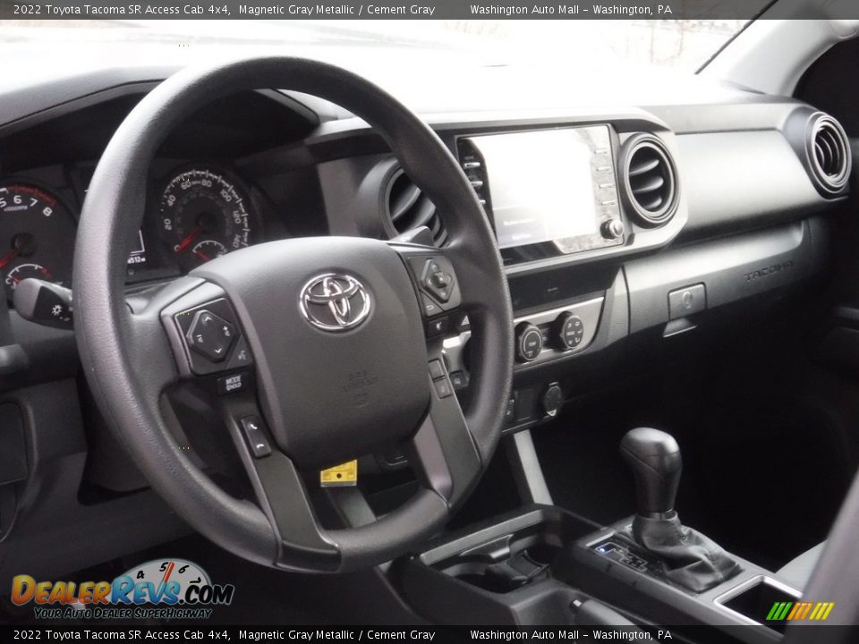 2022 Toyota Tacoma SR Access Cab 4x4 Magnetic Gray Metallic / Cement Gray Photo #22