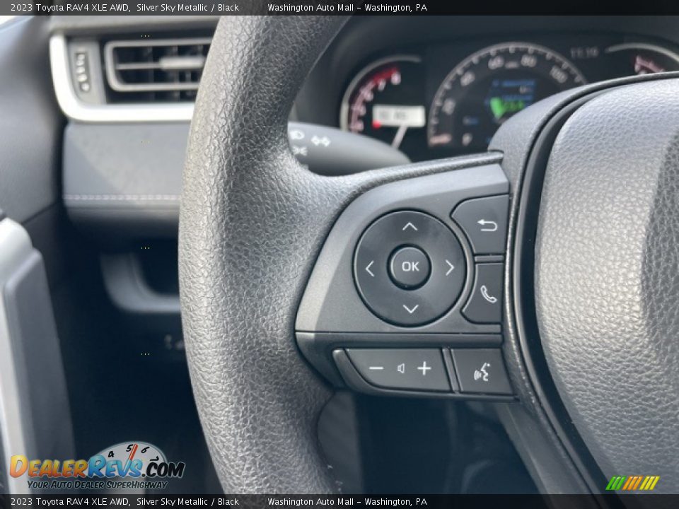 2023 Toyota RAV4 XLE AWD Steering Wheel Photo #16