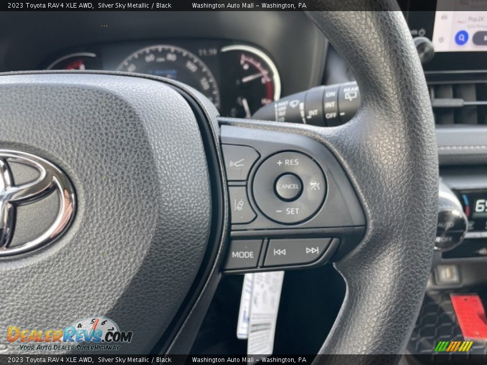 2023 Toyota RAV4 XLE AWD Steering Wheel Photo #17