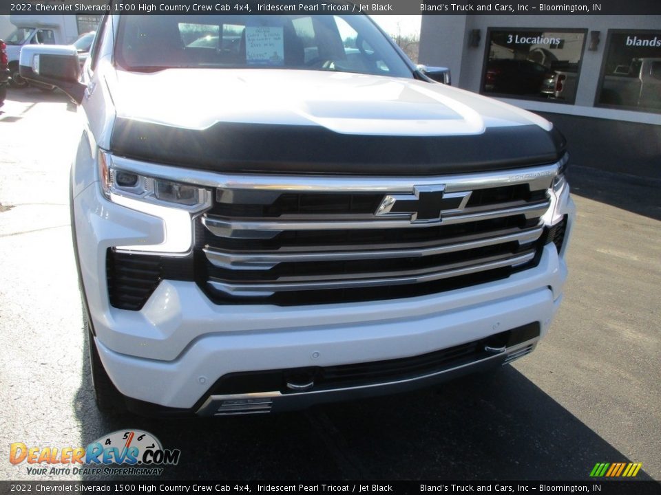 2022 Chevrolet Silverado 1500 High Country Crew Cab 4x4 Iridescent Pearl Tricoat / Jet Black Photo #29