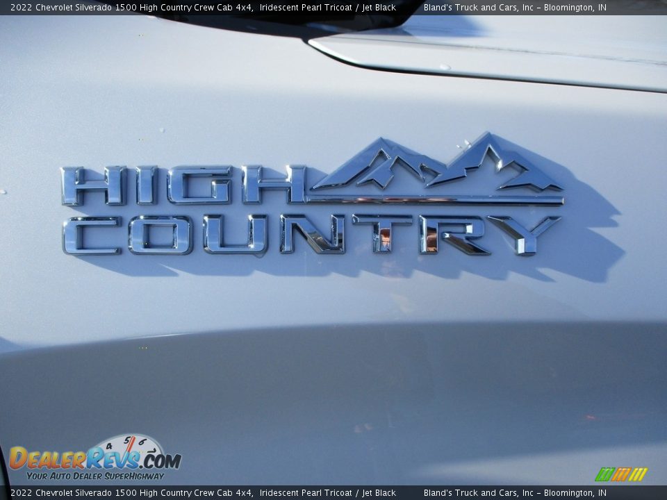 2022 Chevrolet Silverado 1500 High Country Crew Cab 4x4 Iridescent Pearl Tricoat / Jet Black Photo #30