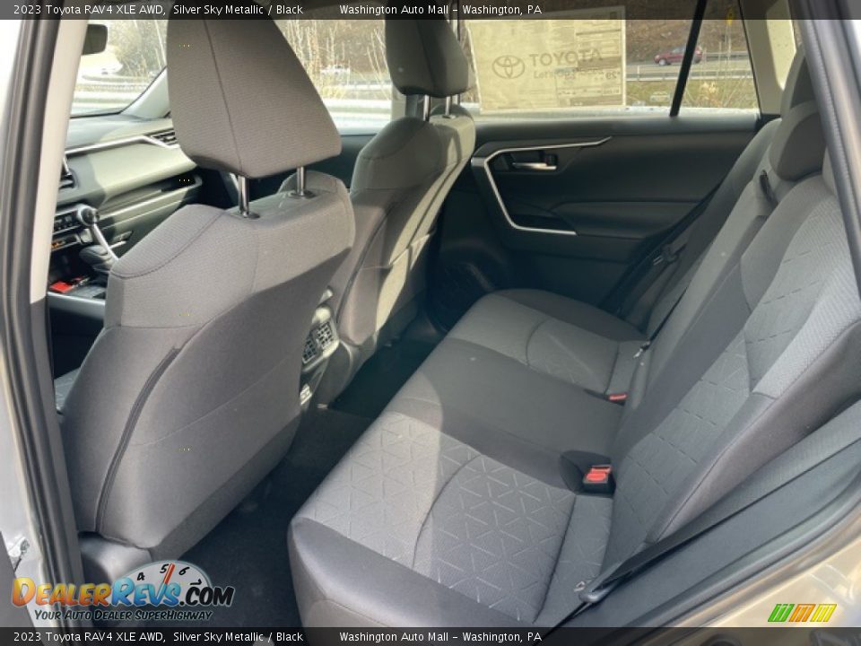 Rear Seat of 2023 Toyota RAV4 XLE AWD Photo #21