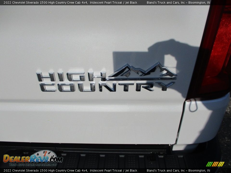 2022 Chevrolet Silverado 1500 High Country Crew Cab 4x4 Iridescent Pearl Tricoat / Jet Black Photo #33