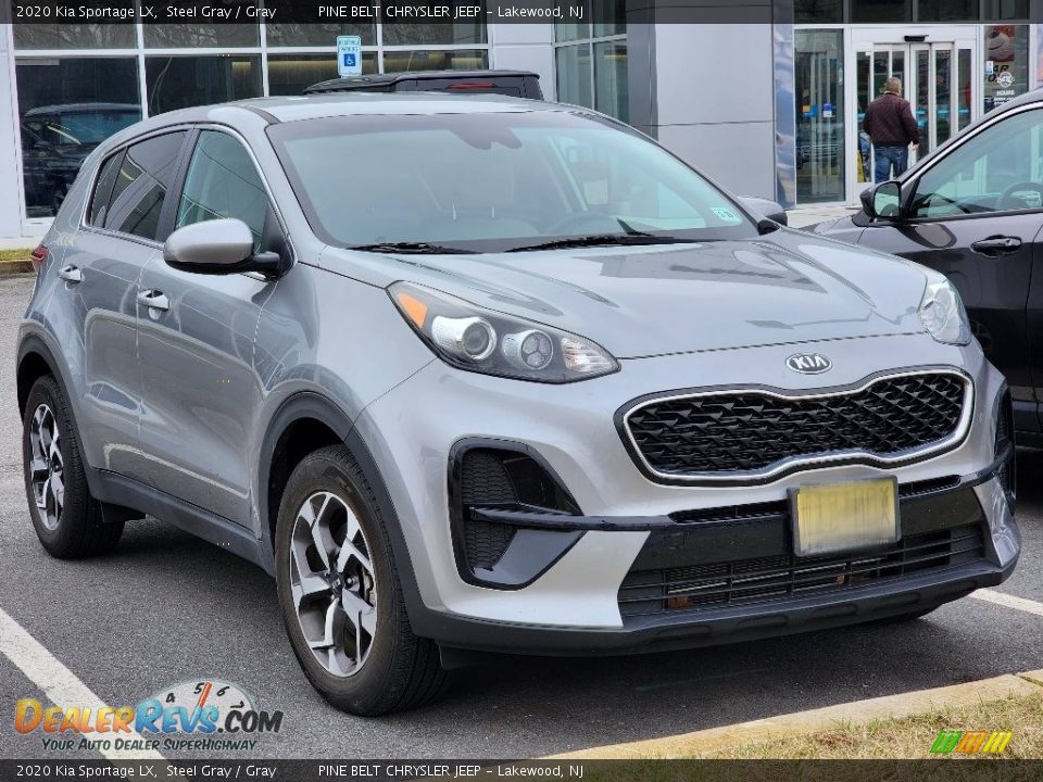 2020 Kia Sportage LX Steel Gray / Gray Photo #3