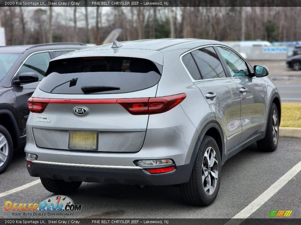 2020 Kia Sportage LX Steel Gray / Gray Photo #6