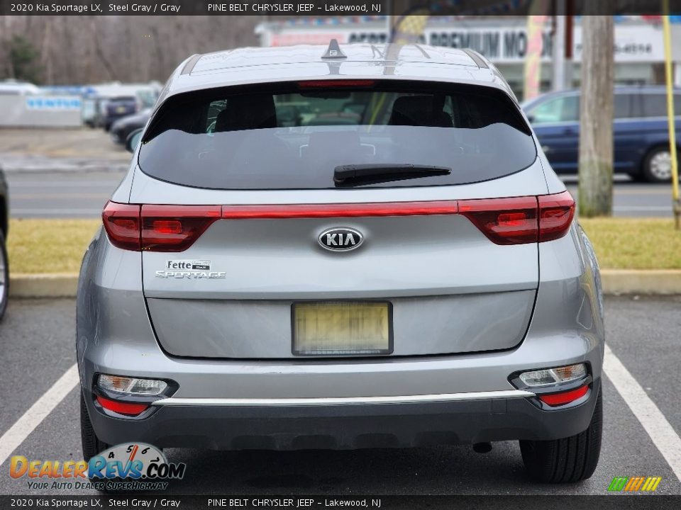 2020 Kia Sportage LX Steel Gray / Gray Photo #7