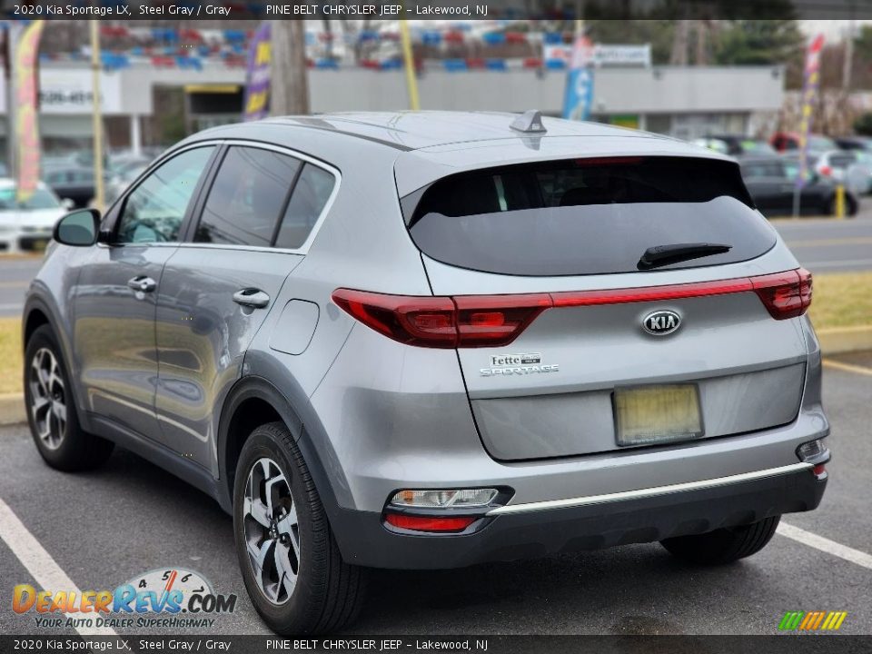 2020 Kia Sportage LX Steel Gray / Gray Photo #8