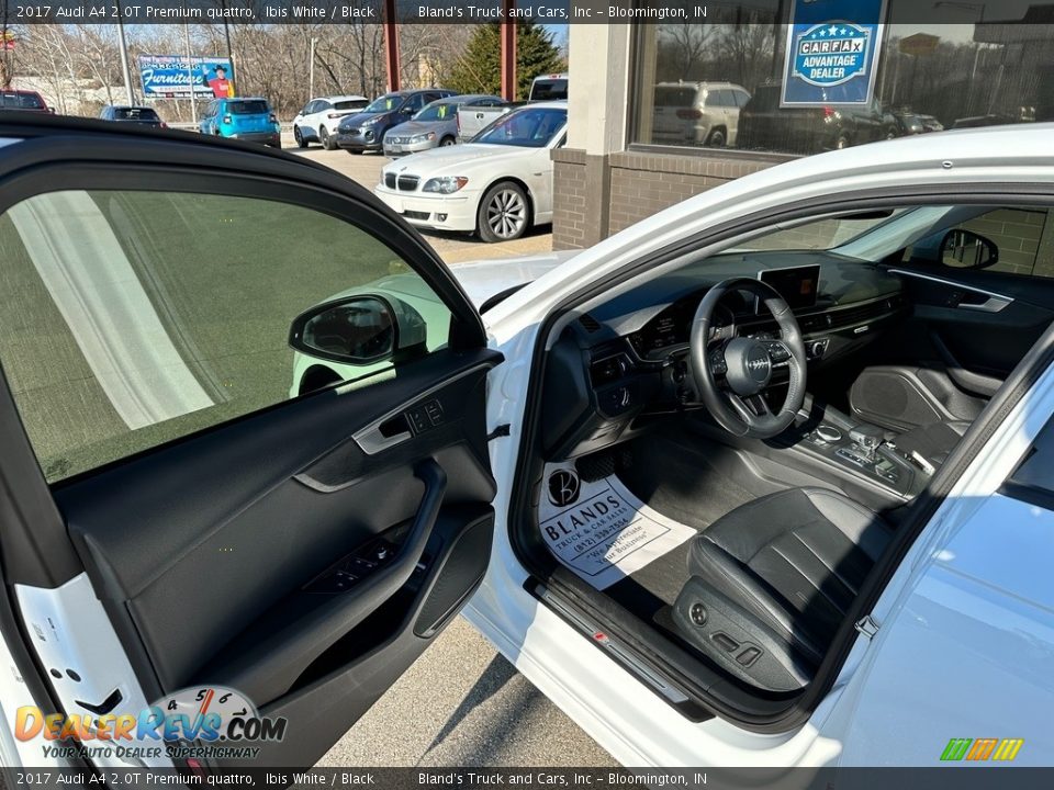 2017 Audi A4 2.0T Premium quattro Ibis White / Black Photo #4