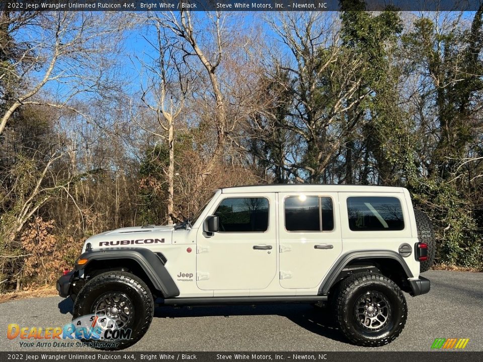 Bright White 2022 Jeep Wrangler Unlimited Rubicon 4x4 Photo #1