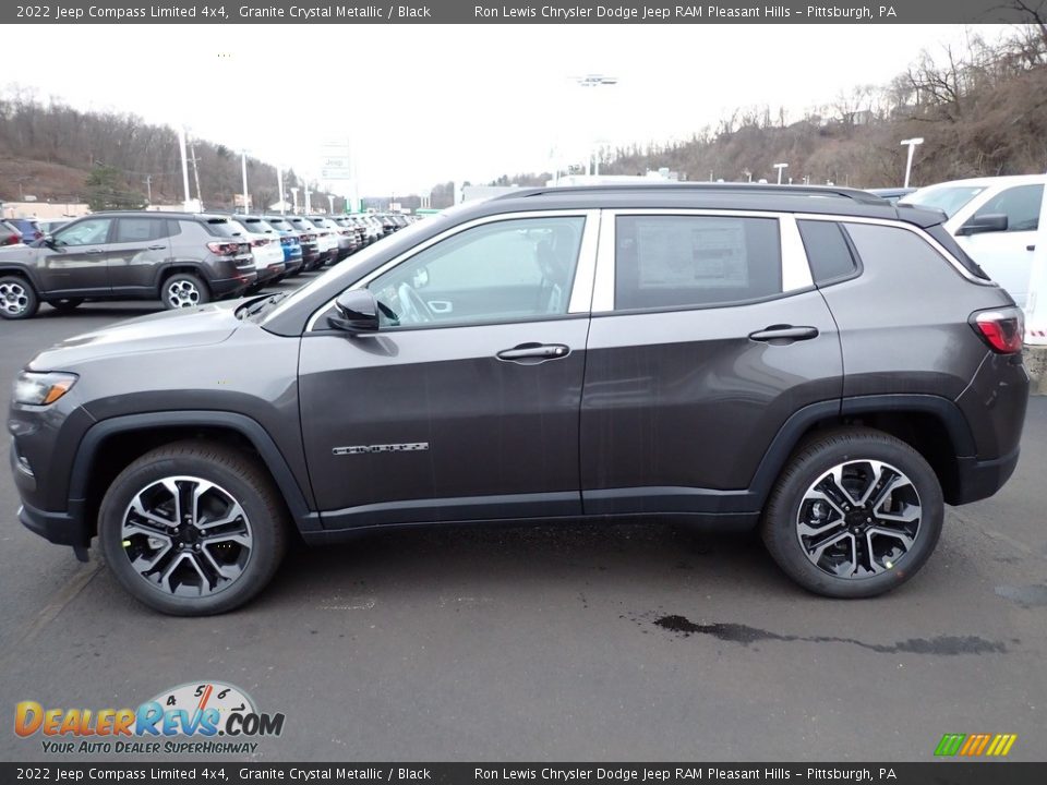 Granite Crystal Metallic 2022 Jeep Compass Limited 4x4 Photo #2