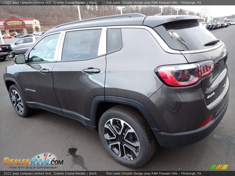 2022 Jeep Compass Limited 4x4 Granite Crystal Metallic / Black Photo #3