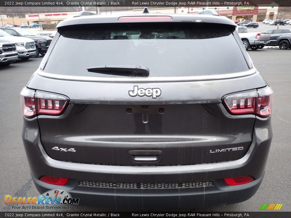2022 Jeep Compass Limited 4x4 Granite Crystal Metallic / Black Photo #4