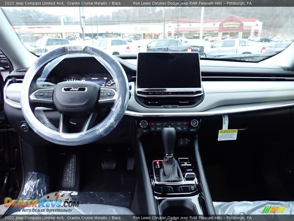 Dashboard of 2022 Jeep Compass Limited 4x4 Photo #13