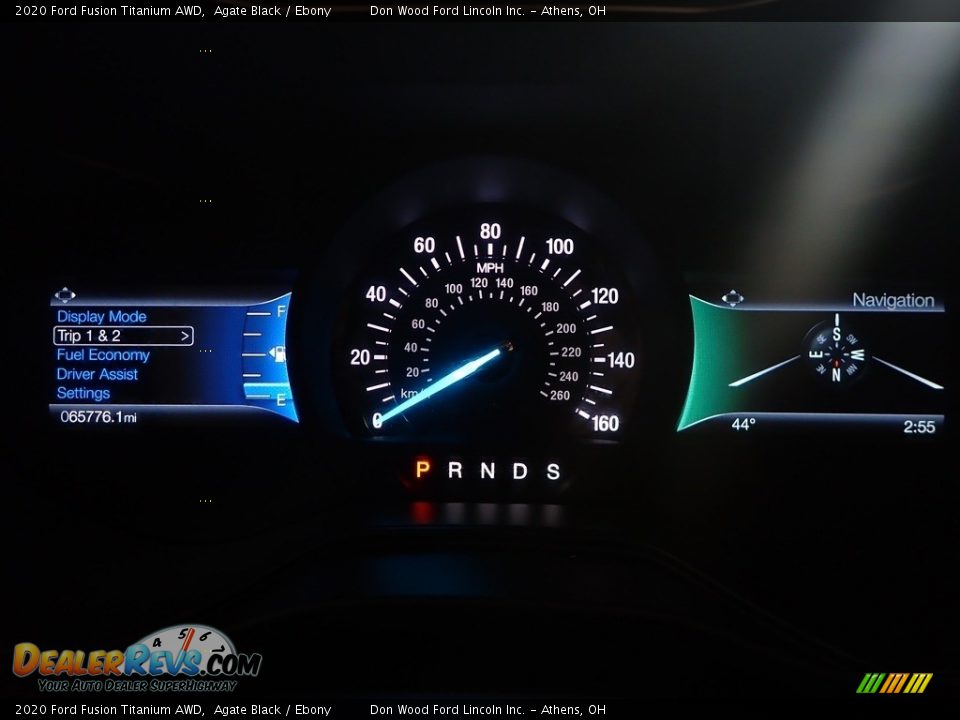 2020 Ford Fusion Titanium AWD Gauges Photo #29