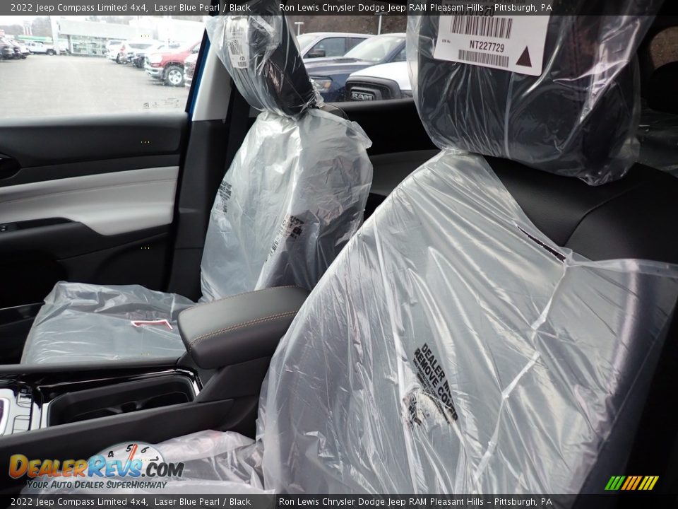 2022 Jeep Compass Limited 4x4 Laser Blue Pearl / Black Photo #11