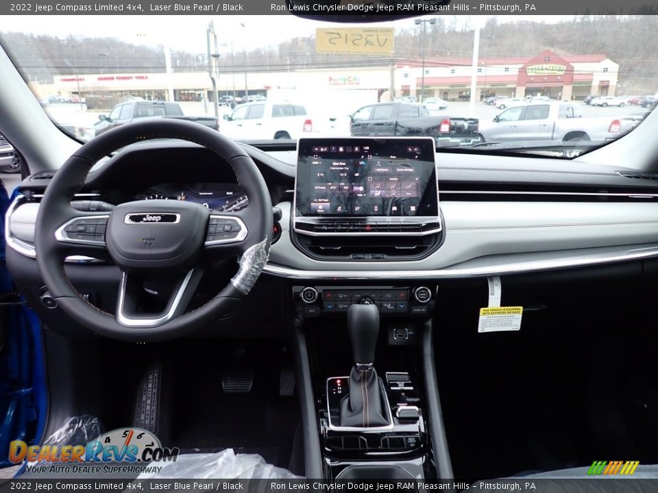 Dashboard of 2022 Jeep Compass Limited 4x4 Photo #13