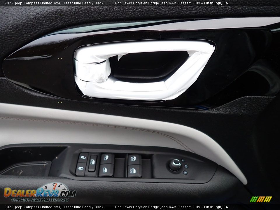 2022 Jeep Compass Limited 4x4 Laser Blue Pearl / Black Photo #15