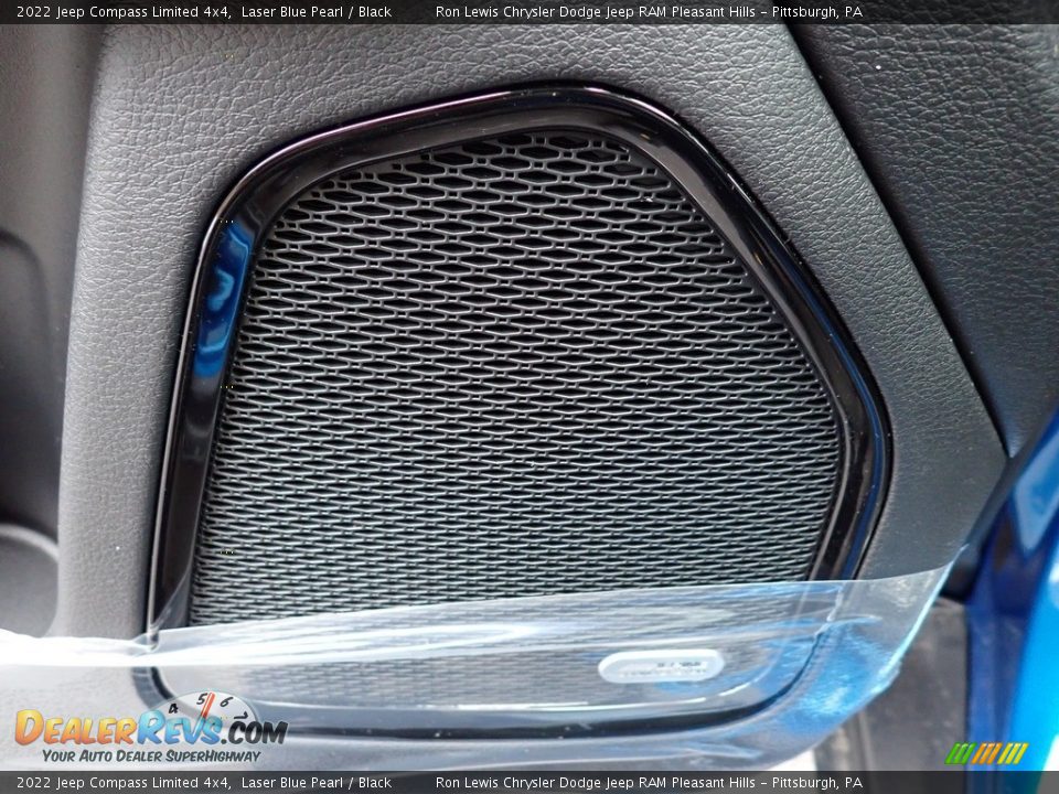 2022 Jeep Compass Limited 4x4 Laser Blue Pearl / Black Photo #16