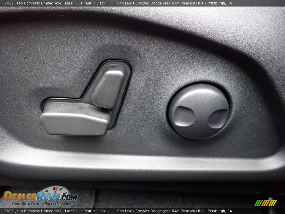 2022 Jeep Compass Limited 4x4 Laser Blue Pearl / Black Photo #17