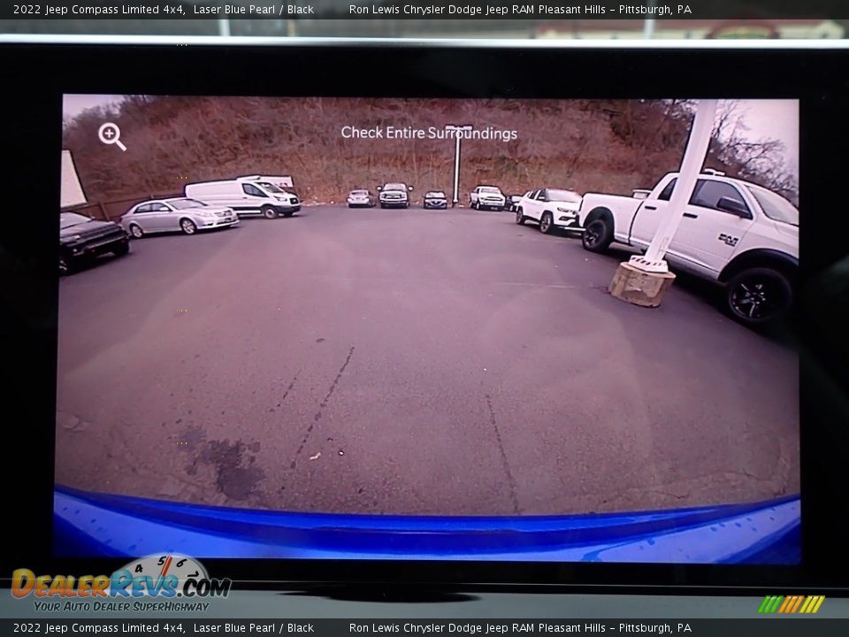 2022 Jeep Compass Limited 4x4 Laser Blue Pearl / Black Photo #19