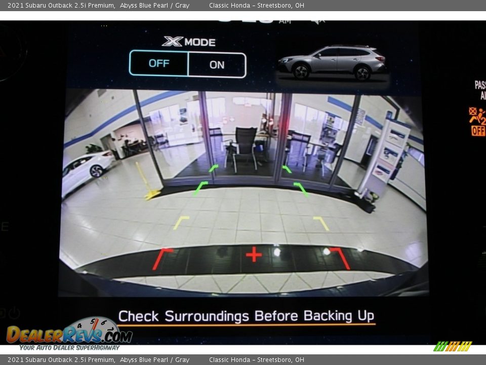 2021 Subaru Outback 2.5i Premium Abyss Blue Pearl / Gray Photo #25