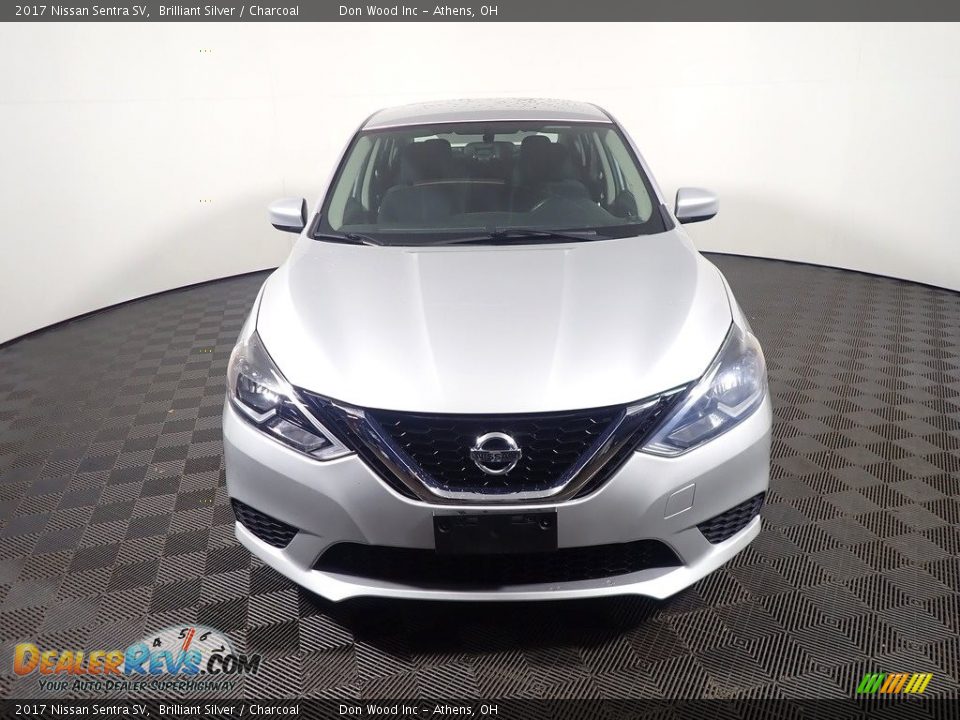 2017 Nissan Sentra SV Brilliant Silver / Charcoal Photo #4