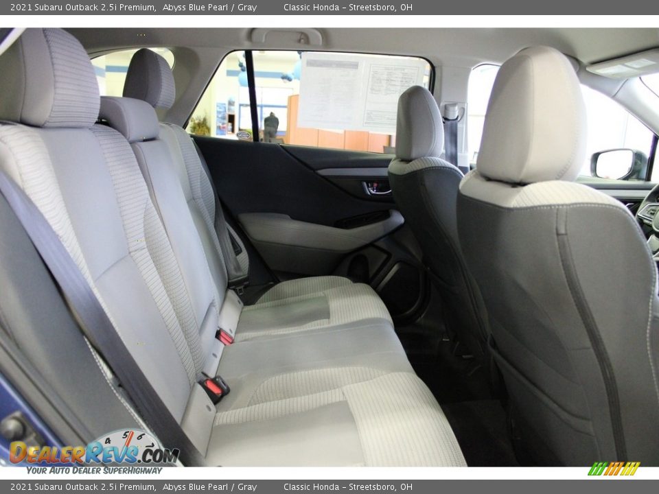 Rear Seat of 2021 Subaru Outback 2.5i Premium Photo #32
