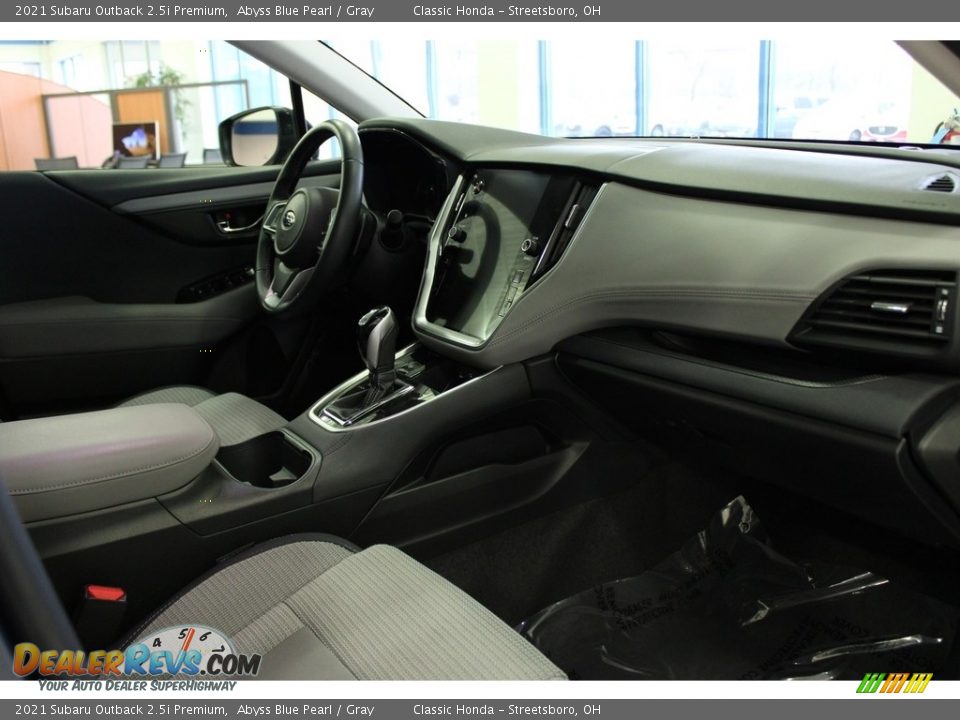 2021 Subaru Outback 2.5i Premium Abyss Blue Pearl / Gray Photo #34