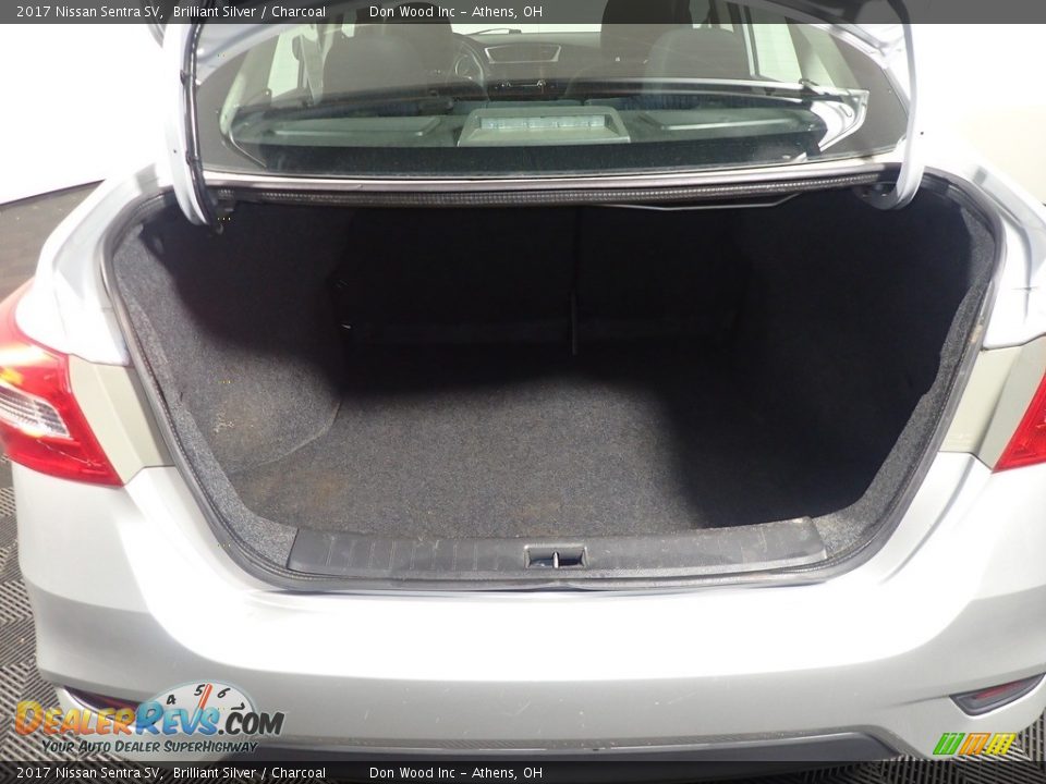 2017 Nissan Sentra SV Brilliant Silver / Charcoal Photo #13