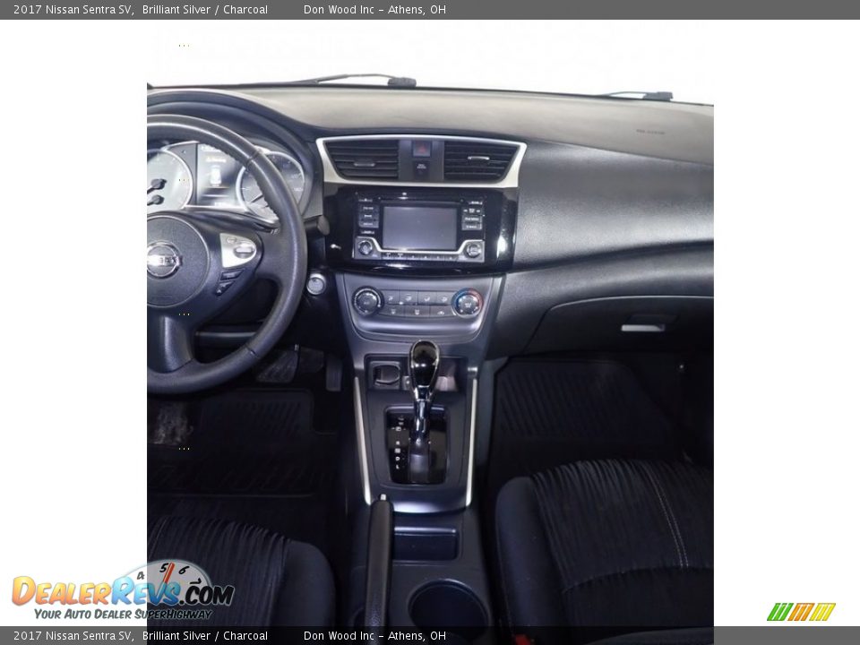 2017 Nissan Sentra SV Brilliant Silver / Charcoal Photo #21