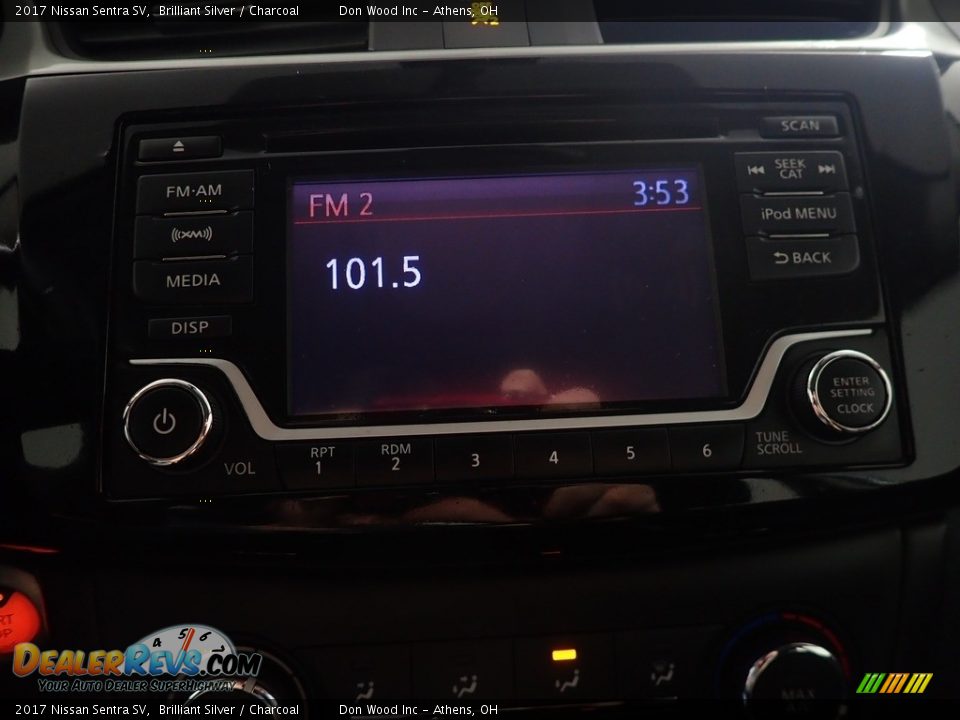 2017 Nissan Sentra SV Brilliant Silver / Charcoal Photo #22