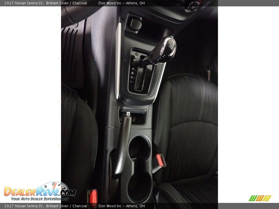 2017 Nissan Sentra SV Brilliant Silver / Charcoal Photo #28