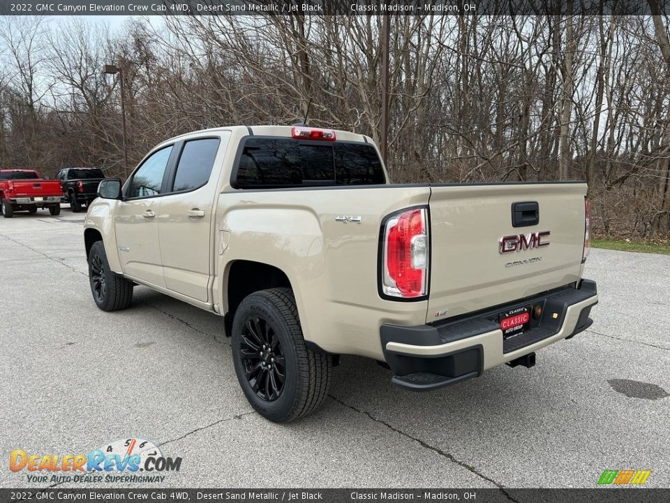 2022 GMC Canyon Elevation Crew Cab 4WD Desert Sand Metallic / Jet Black Photo #2