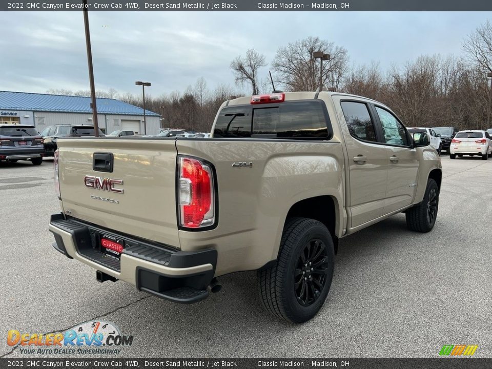 2022 GMC Canyon Elevation Crew Cab 4WD Desert Sand Metallic / Jet Black Photo #3